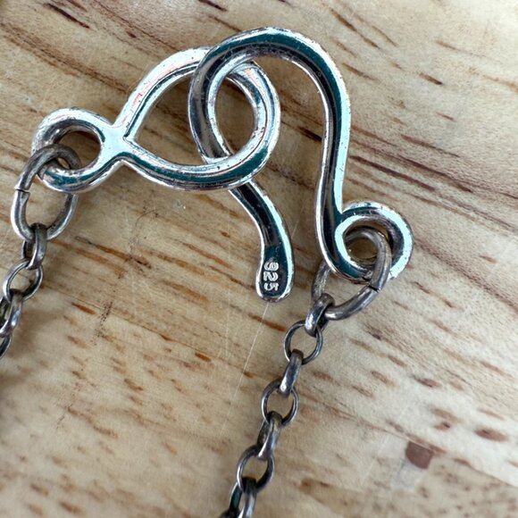 Handcrafted Multi-Strand Moonstone Pearl & Black Glass Necklace - Picture 7 of 10